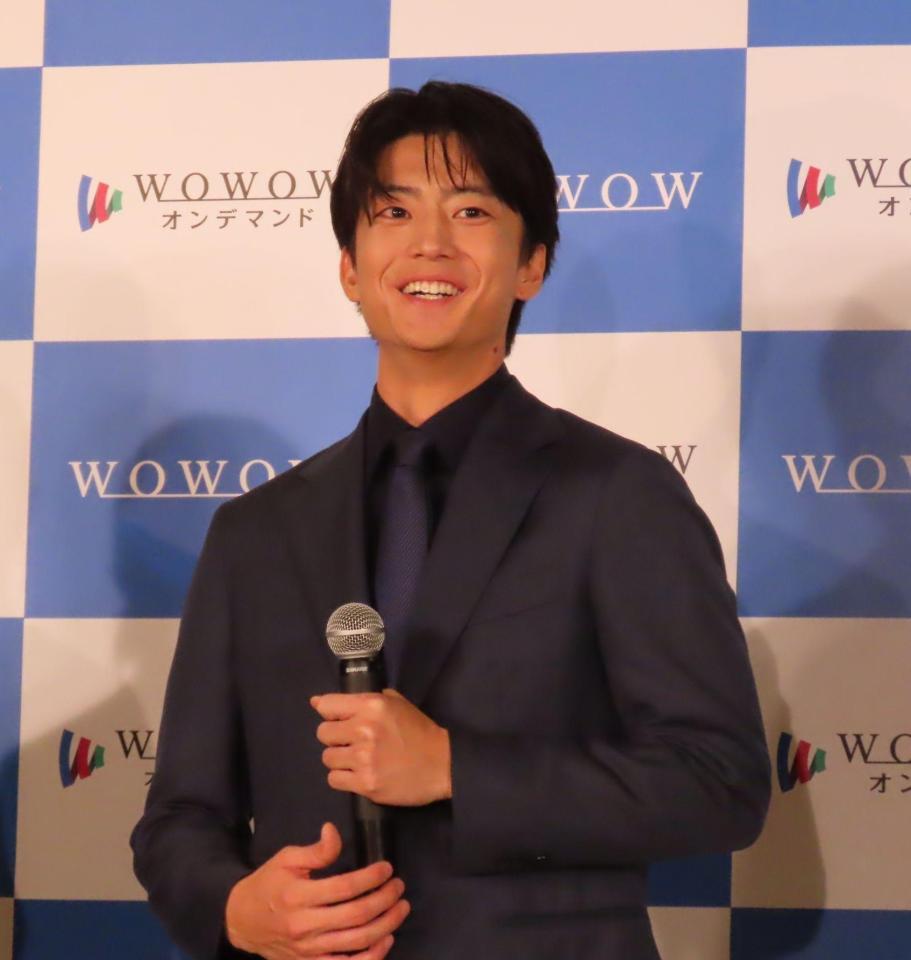 ＷＯＷＯＷドラマの主演を務める伊藤健太郎＝４日