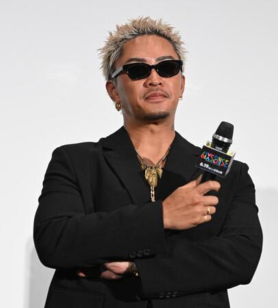 映画舞台あいさつに登場した数原龍友（撮影・堀内翔）