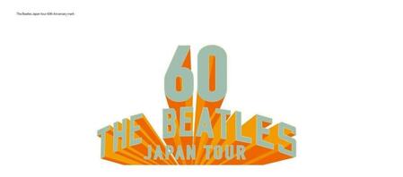 ザ・ビートルズ来日６０周年ロゴ