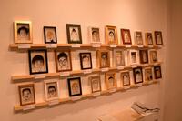 銀シャリ・鰻「生き毛アート」展で展示された作品
