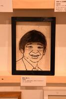 銀シャリ・鰻「生き毛アート」展で展示された作品