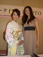 ２００７年、堀北真希（左）と知花くらら
