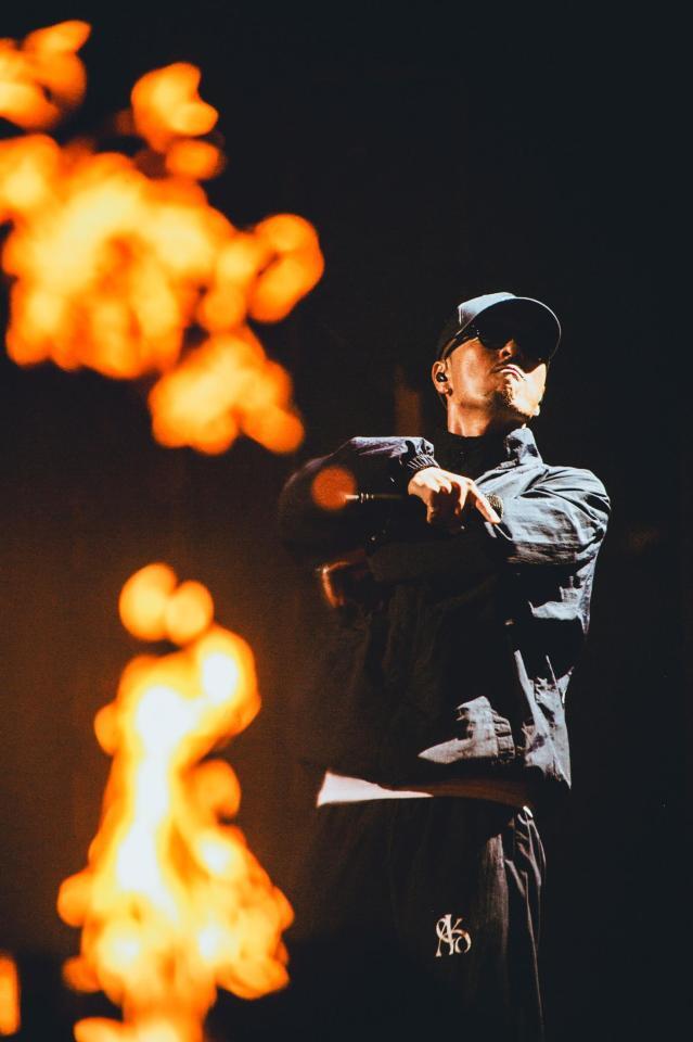 ４年ぶりの日本武道館公演で熱狂させるＡＫ-69（ｐｈｏｔｏ　ｂｙ　ヤマダマサヒロ）