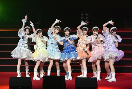 「ＡＳＩＡ　ＣＥＬＥＢＲＡＴＩＯＮ　ＬＩＶＥ」出演したＭＯＲＥ　ＳＴＡＲ（撮影・堀内翔）