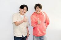 テレビ大阪「大阪おっさんぽ」の取材会に出席したメッセンジャー・黒田有（左）と近藤真彦