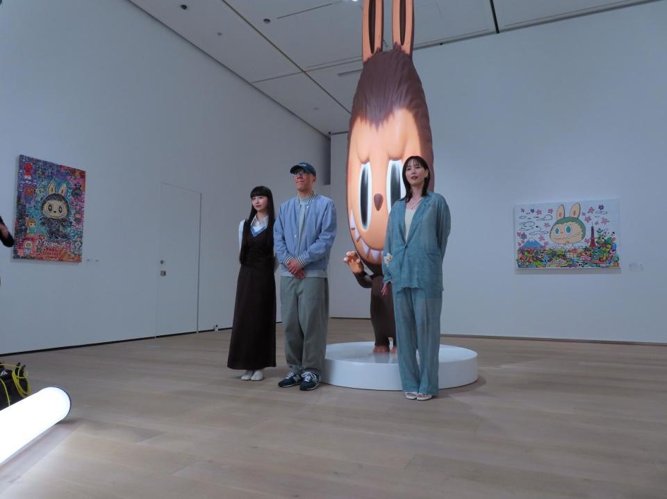 イベントに出席した（左から）Ｃｏｃｏｍｉ、カシン・ロン、本田翼