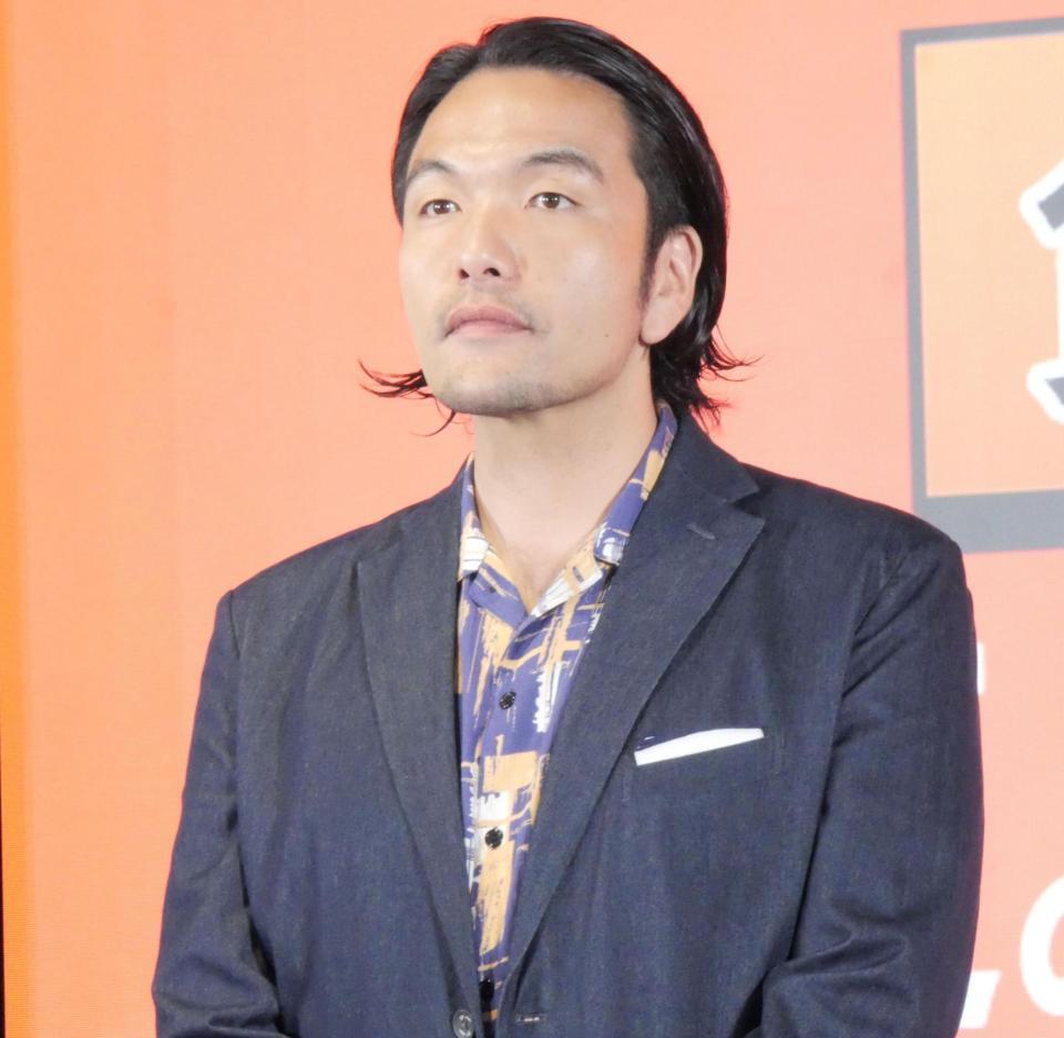 イベントに出席した盛山晋太郎