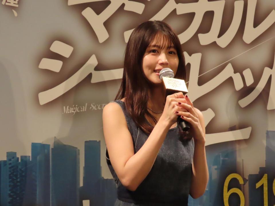 公開直前トークショーに出席した有村架純