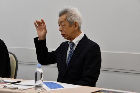 ＪＡＺＺ講談「名曲で綴る『２５』にまつわるジャズ物語」の取材会に出席した上場正俊