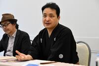 ＪＡＺＺ講談「名曲で綴る『２５』にまつわるジャズ物語」の取材会に出席した玉田玉秀斎