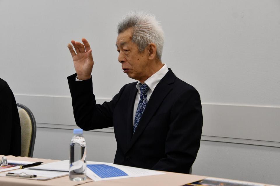 ＪＡＺＺ講談「名曲で綴る『２５』にまつわるジャズ物語」の取材会に出席した上場正俊
