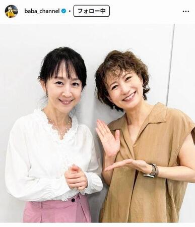 馬場典子アナウンサーのインスタグラム＠ｂａｂａ＿ｃｈａｎｎｅｌ  