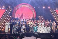 ＭＡＪ演歌歌謡曲部門の授賞式とライブの出演者全員