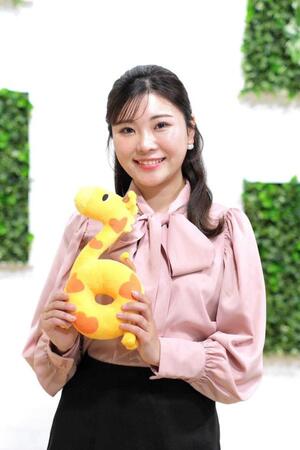 入社２年目の佐藤利里華アナ