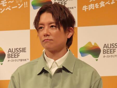 オージービーフキャンペーンイベントに出席した杉浦太陽