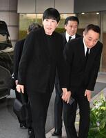 参列した和田アキ子（撮影・佐藤厚）