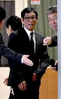 参列した明石家さんま（撮影・佐藤厚）