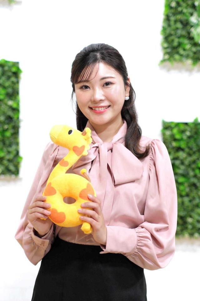 入社２年目の佐藤利里華アナ