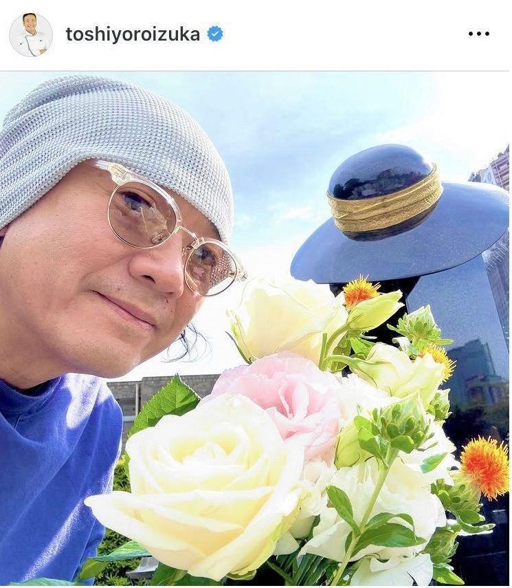 鎧塚俊彦氏のインスタグラム（ｔｏｓｈｉｙｏｒｏｉｚｕｋａ）より