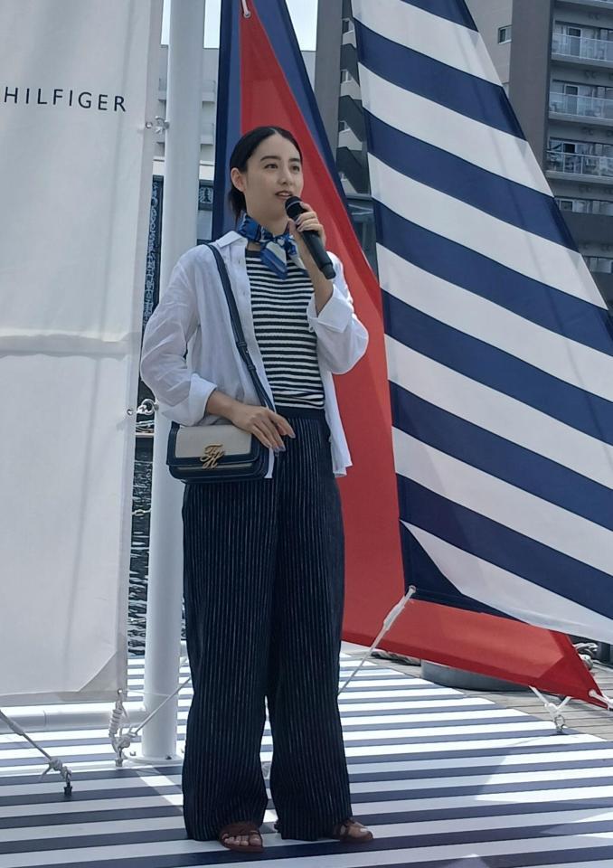 イベントに出演した山本美月