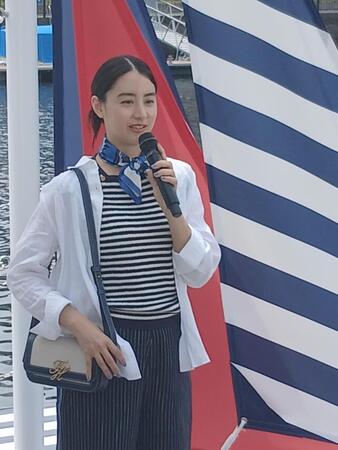 イベントに出演した山本美月