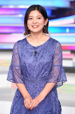 並木万里菜アナウンサー（２２年撮影）