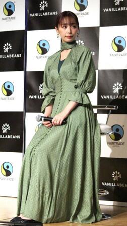 発表会に登壇した宇垣美里（２０２５年１１月）
