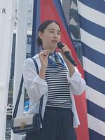 イベントに出演した山本美月