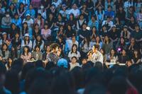 ＦＭ８０２『ｏｎ-ａｉｒ　ｗｉｔｈ　ＴＡＣＴＹ　ＩＮ　ＴＨＥ　ＭＯＲＮＩＮＧ』の公開収録に出演した三代目　Ｊ　ＳＯＵＬ　ＢＲＯＴＨＥＲＳの岩田剛典　写真提供：ＦＭ８０２、撮影：ハヤシマコ