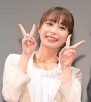 ＡＯＩ　Ｐｒｏ．コント公演「混頓ｖｏｌ．３」初日前会見に登壇した宇垣美里（２０２４年６月）