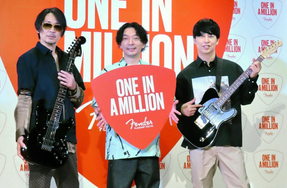 （左から）ｋｅｎ、ニューヨークの嶋佐和也と屋敷裕政