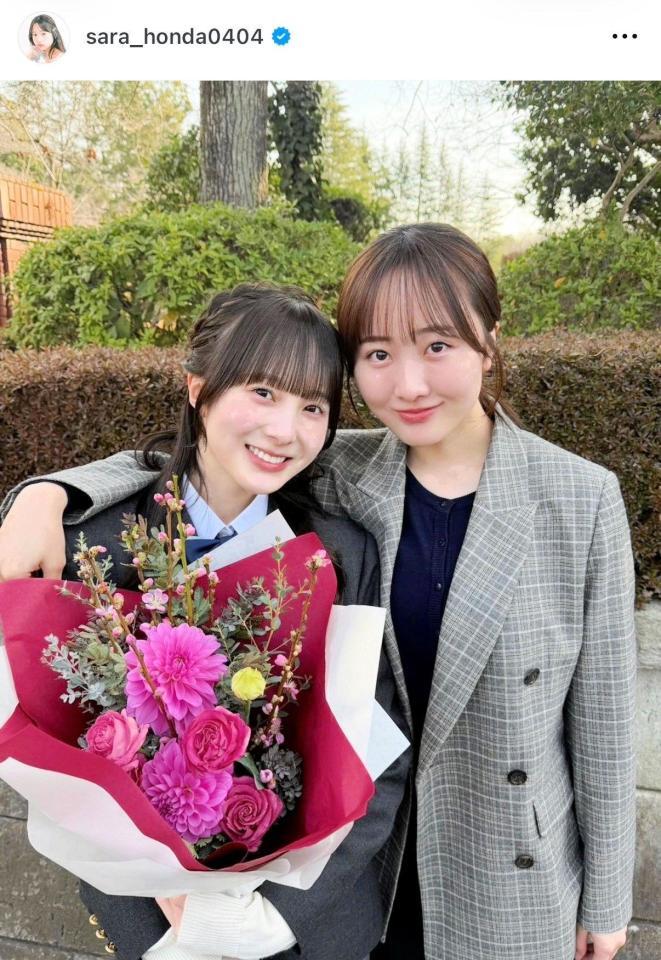 本田紗来公式インスタグラム＠ｓａｒａ＿ｈｏｎｄａ０４０４より