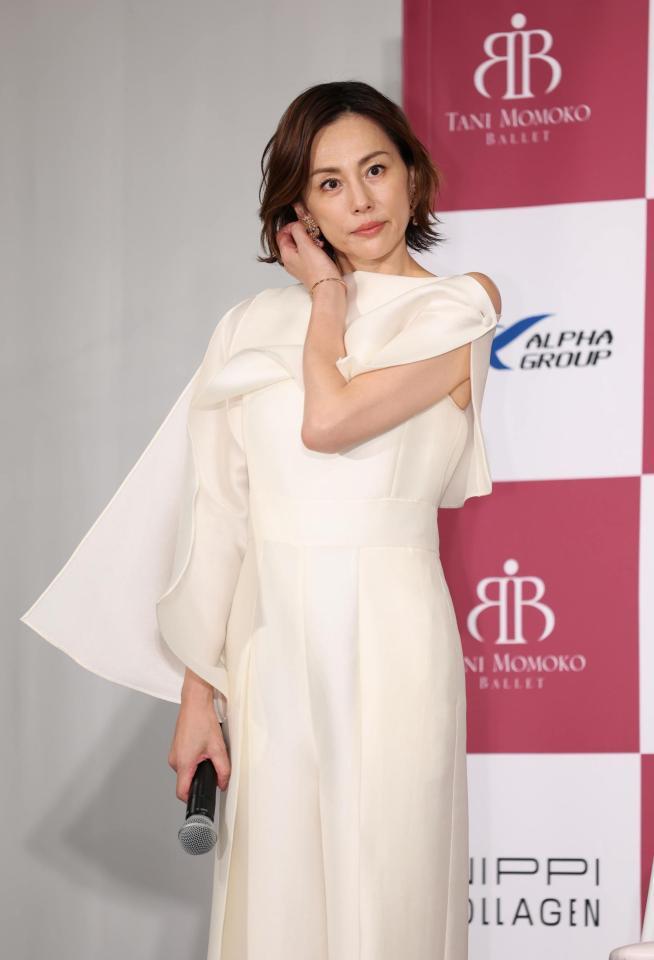 登壇した米倉涼子（撮影・金田祐二）