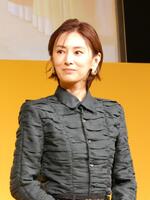 会見に登場した北川景子＝都内