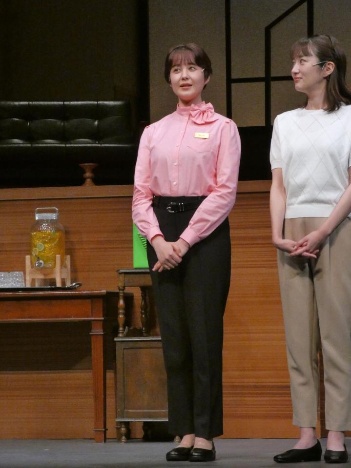 取材会を行ったトリンドル玲奈