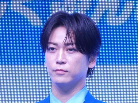 イベントに出席した亀梨和也