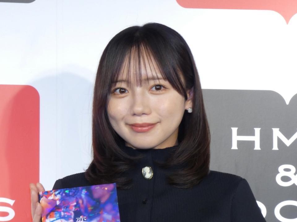 イベントを行った齊藤京子＝都内