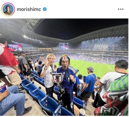 見取り図・盛山晋太郎のインスタグラム（ｍｏｒｉｓｈｉｍｃ）より