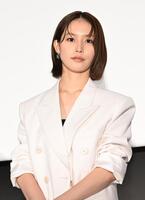 登壇した南沙良＝東京・有楽町の丸の内ピカデリー（撮影・堀内翔）