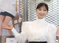 「ＧＫの（鈴木）彩艶と伊東純也が好き」と話す望月理恵＝都内（撮影・吉澤敬太）
