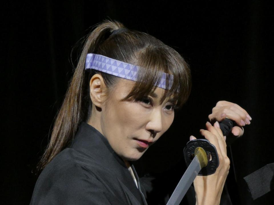 取材会を行った真瀬樹里