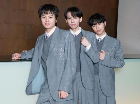 Ｃｌｏｕｄ　ｔｅｎの（左から）阿部晴仁、小峯佑斗、松尾帆高（撮影・金田祐二）