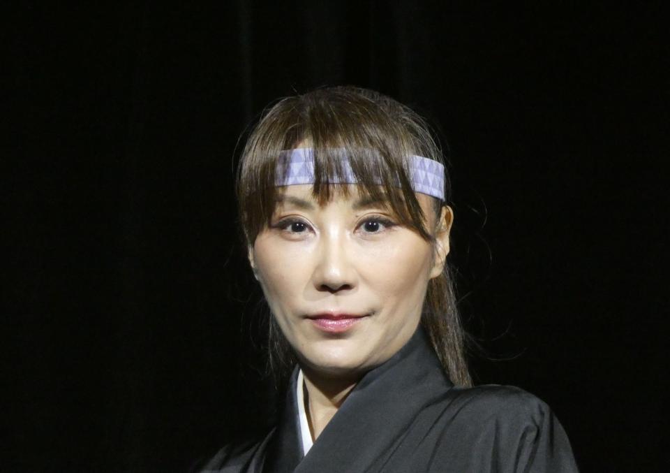 取材会を行った真瀬樹里
