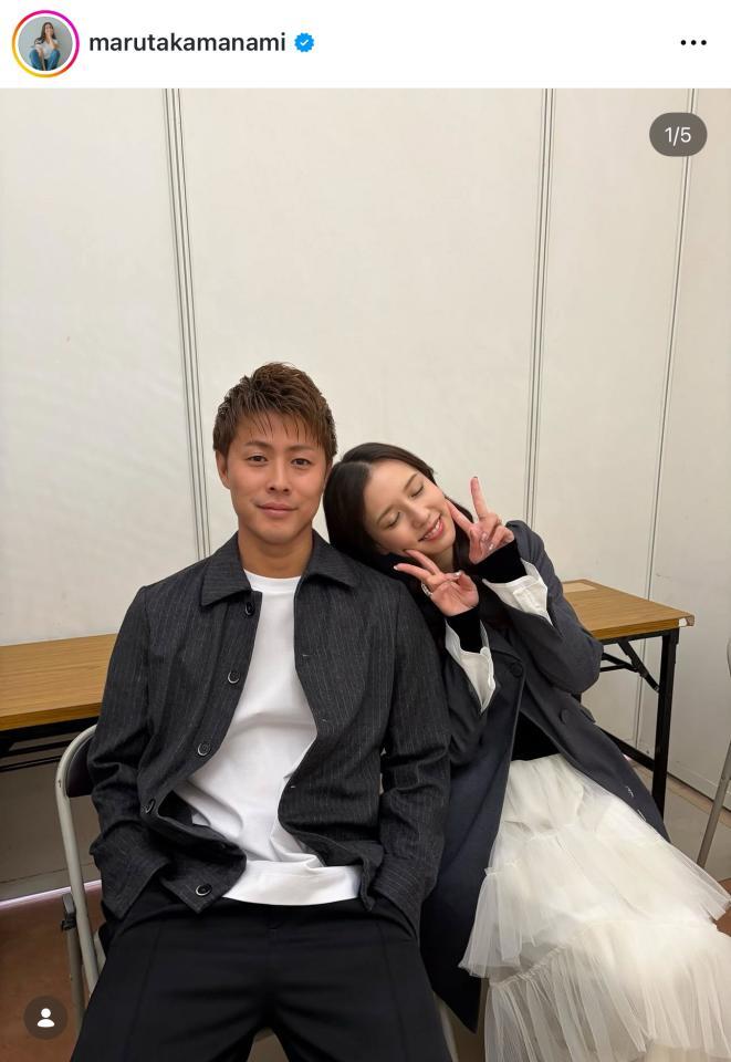 丸高愛実のインスタグラム（ｍａｒｕｔａｋａｍａｎａｍｉ）より（２５年１１月２４日付）