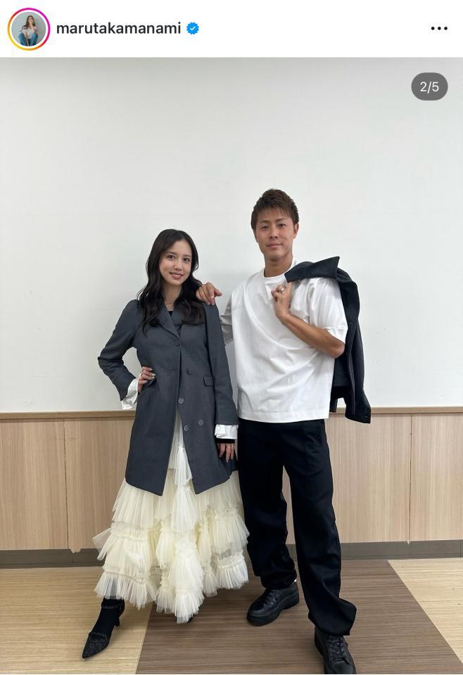 丸高愛実のインスタグラム（ｍａｒｕｔａｋａｍａｎａｍｉ）より（２５年１１月２４日付）