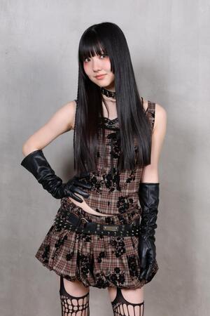 デビュー７周年の記念日に自身初の日本武道館公演を行うＧｉｒｌｓ²・菱田未渚美（撮影・伊藤笙子）
