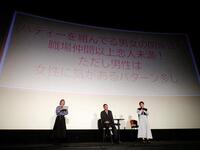 内藤剛志（中）にサスペンスあるあるを出題する友近（右）