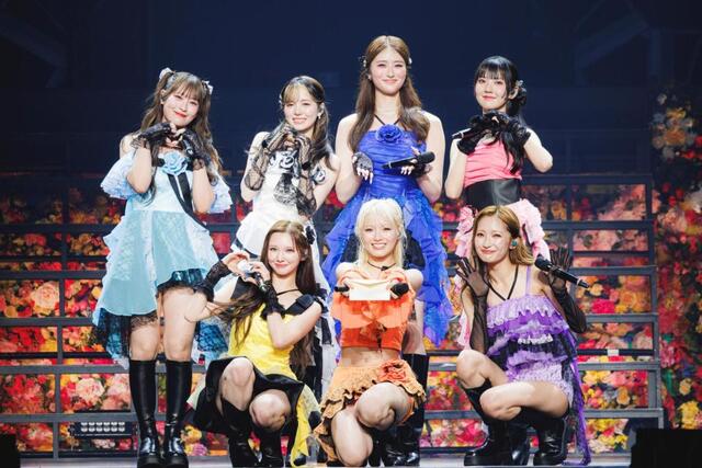 LDH所属のGirls² デビュー7周年に7人で初の日本武道館に降臨