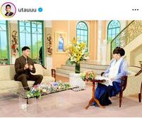 「徹子の部屋」出演を報告したＵＴＡのインスタグラム＠ｕｔａｕｕｕ（６月２８日付）より