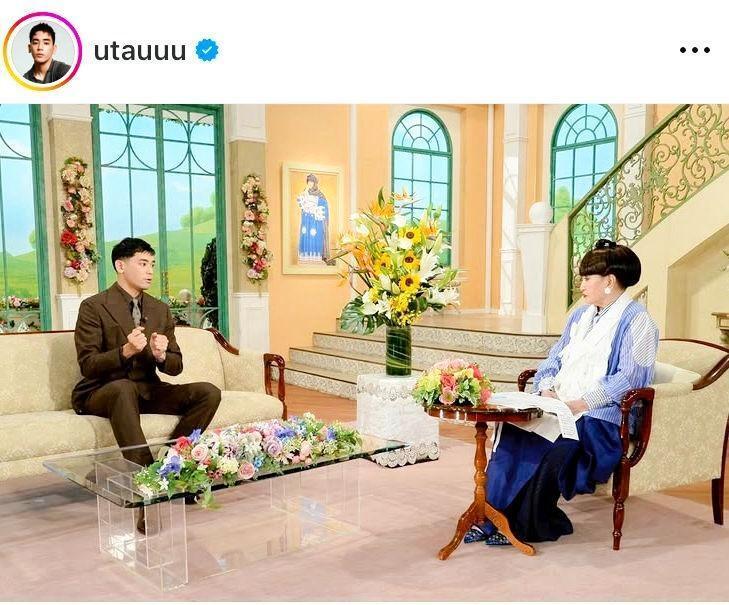 「徹子の部屋」出演を報告したＵＴＡのインスタグラム＠ｕｔａｕｕｕ（６月２８日付）より